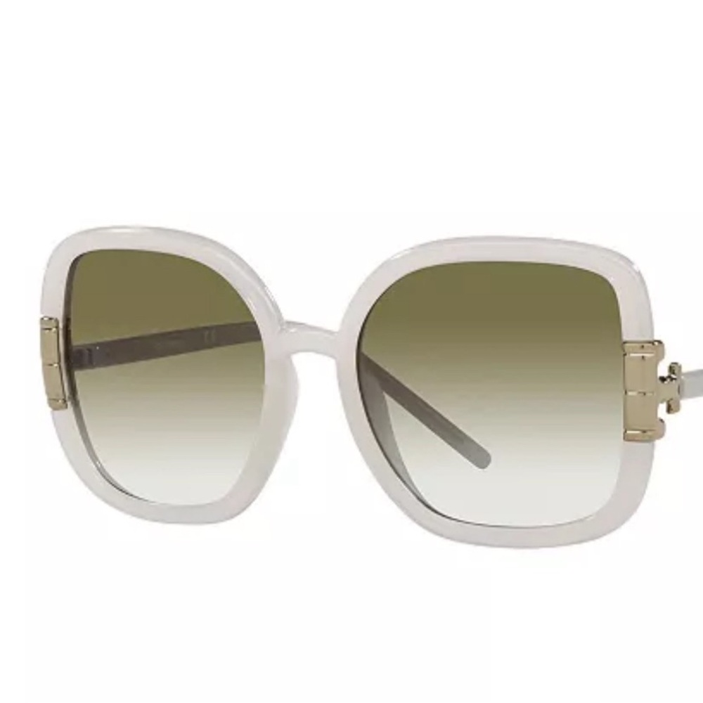 Tory Burch Olive Gradient Square Ladies Sunglasses TY9063U 11458E 56 I NWOT